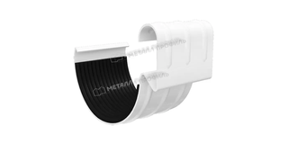 Соединитель желоба D125, 1, GS