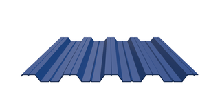 Профлист НС-44 1000/1070 мм х 0,4 мм (цветной)