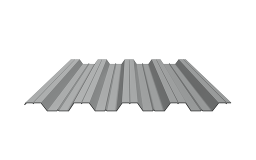 Профлист НС-44 1000/1070 мм х 0,75 мм (оцинкованный)