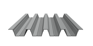 Профлист Н-75 750/800 мм х 0,75 мм (оцинкованный)